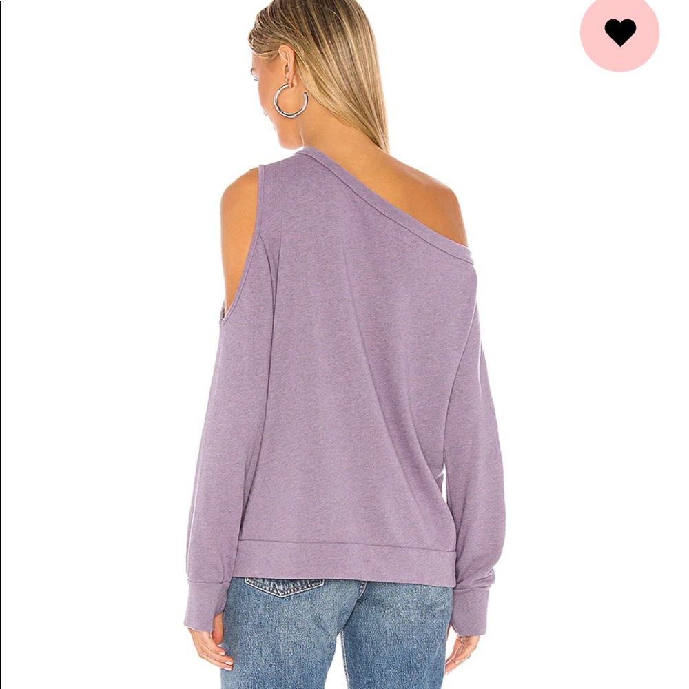 💜 REVOLVE - Michael Lauren - Link Sweatshirt M 💜 - Picture 3 of 9